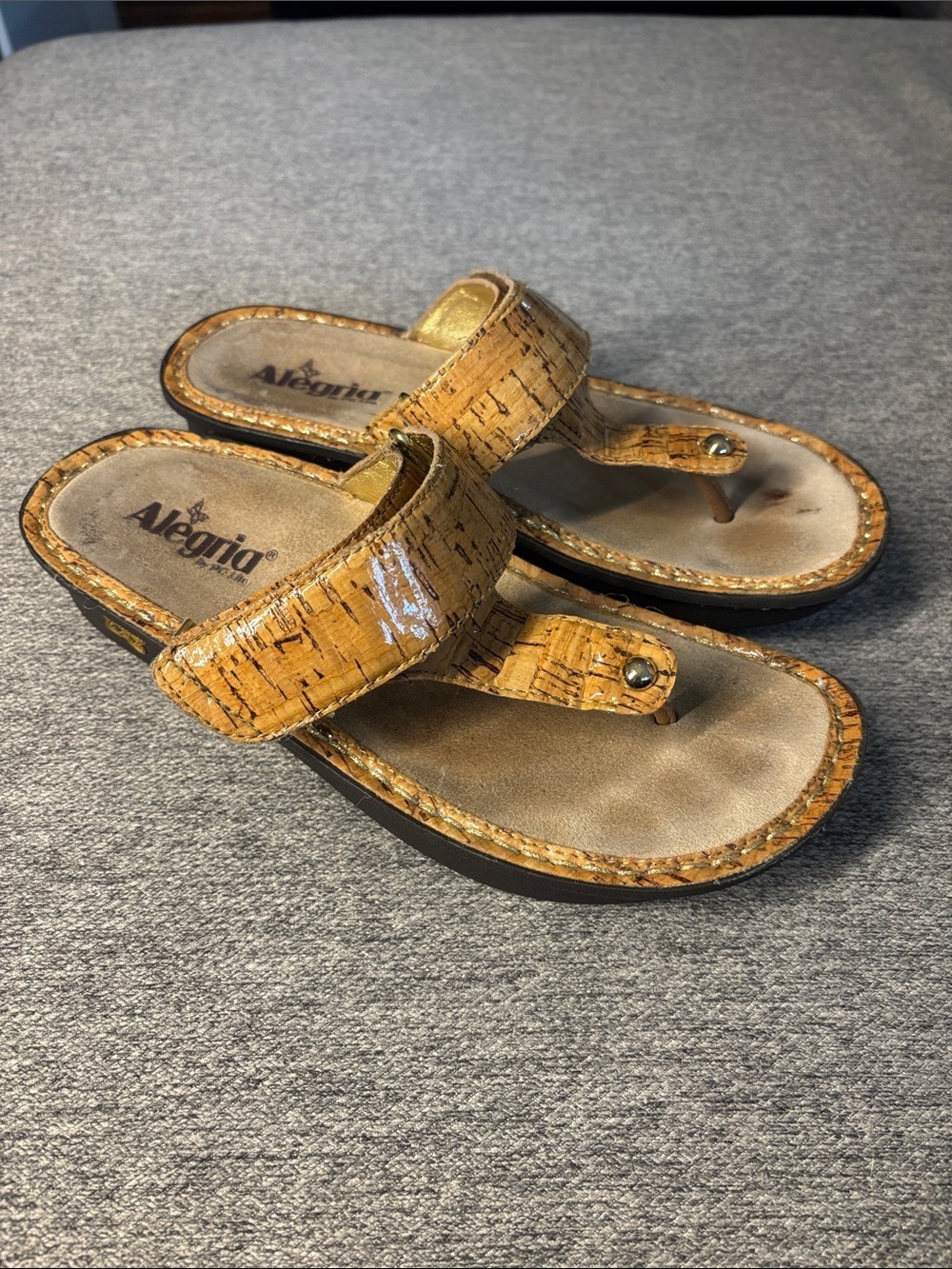 Alegria Carina Sandals in a Cork Fiesta